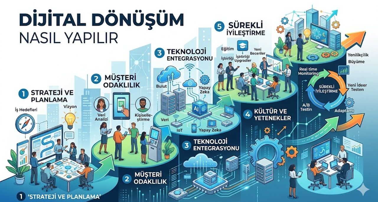 Dijital Dönüşüm Nasıl Yapılır