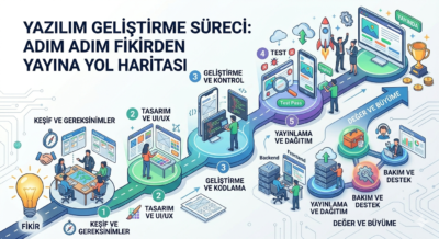 Yazılım Geliştirme Süreci: Proje Fikirden Yayına Nasıl İlerler?