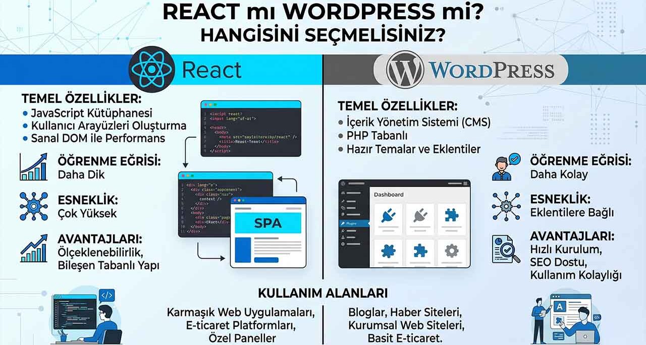 React mi WordPress mi?
